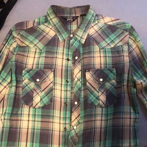 Button Snap Long Sleeve Shirt